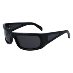 Ferragamo Black Haircalf Sunglasses