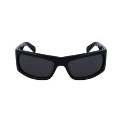 Ferragamo Black Haircalf Sunglasses