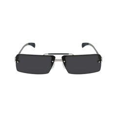 Ferragamo Gray Metal Sunglasses