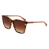 Longchamp Brown Haircalf Sunglasses