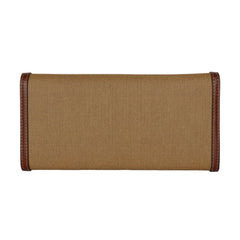 Prada Brown Canvas Women Wallet