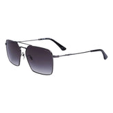 Police Gray Metal Sunglasses