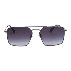 Police Gray Metal Sunglasses