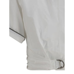 Brunello Cucinelli Buckle-knotted waist Blouse