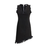 Ferragamo Fringed mini Dress