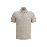Brunello Cucinelli Linen Polo Shirt