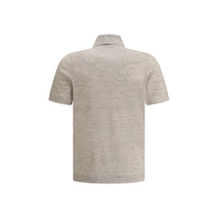 Brunello Cucinelli Linen Polo Shirt