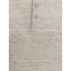 Brunello Cucinelli Linen Polo Shirt