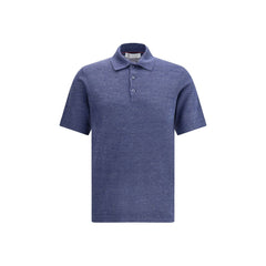 Brunello Cucinelli Linen Polo Shirt