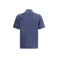 Brunello Cucinelli Linen Polo Shirt