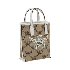 MCM Raffia Tote Bag