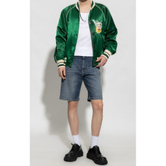 Dolce & Gabbana Green Polyester Jacket