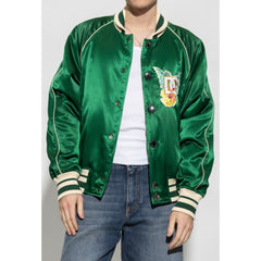 Dolce & Gabbana Green Polyester Jacket