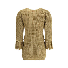 Valentino Lurex knit short Dress