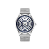 Police Gray Stainless Steel Watch