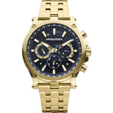 Police Gold Stainless Steel Watch
