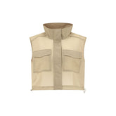PINKO Cropped Gilet Jacket