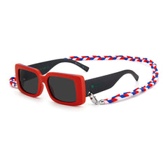 M Missoni Red Acetate Sunglasses