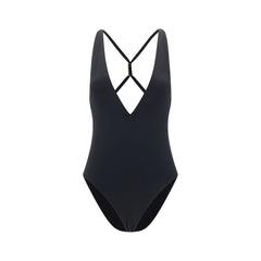 Versace Safety Pin One Piece Swimsuit