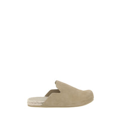 Prada Suede leather Sabots