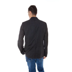 Calvin Klein Gray Wool Mens Jacket