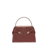 Ferragamo Leather Top Handbag