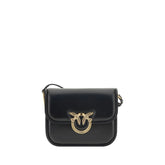 PINKO Love Leather Shoulder Bag