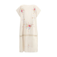 Ella Long Jacket with floral details