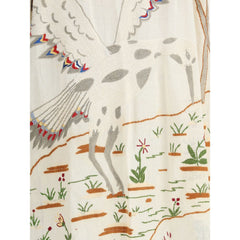 Ella Long Jacket with floral details