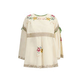 Ella Blouse with floral details