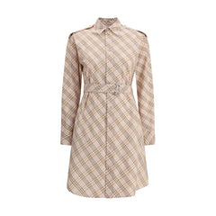 Burberry Archive Check midi Dress
