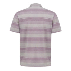 Canali Brown Cotton Polo Shirt