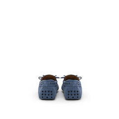 Tod's Turquoise Suede Leather Loafer