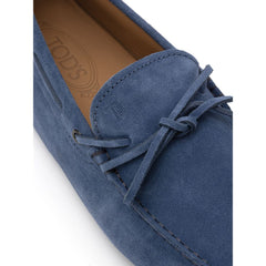 Tod's Turquoise Suede Leather Loafer