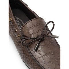 Tod's Brown Leather Loafer