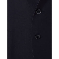 Elegant Blue Cotton Lardini Jacket