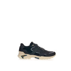 Lardini Black Suede Leather Sneaker