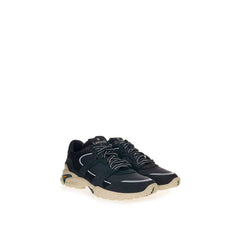 Lardini Black Suede Leather Sneaker