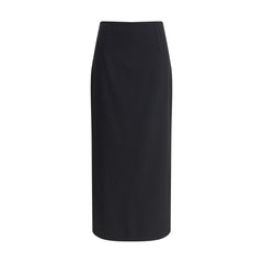 Lardini Virgin Wool Midi Skirt