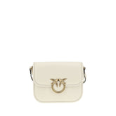 PINKO Love Leather Shoulder Bag