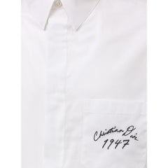 Dior White Cotton Shirt