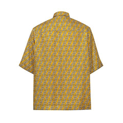 Fendi Yellow Silk Shirt