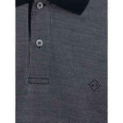 Dunhill Blue Cotton Polo Shirt