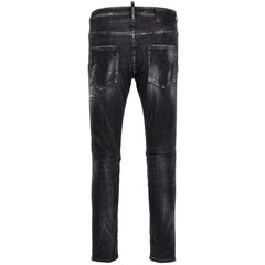 Dsquared² Black Cotton Jeans & Pant