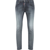 Dsquared² Gray Cotton Jeans & Pant