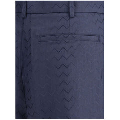 Missoni Tailored Shorts with shiny ZigZag pattern