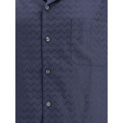 Missoni Bowling Shirt with shiny ZigZag pattern