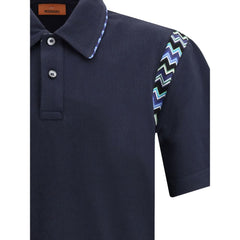Missoni Polo Shirt with ZigZag details