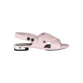 Calvin Klein Pink Polyethylene Women Sandal