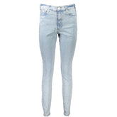 Tommy Hilfiger Light Blue Cotton Jeans & Pant